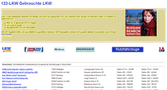 Desktop Screenshot of 123-lkw.de
